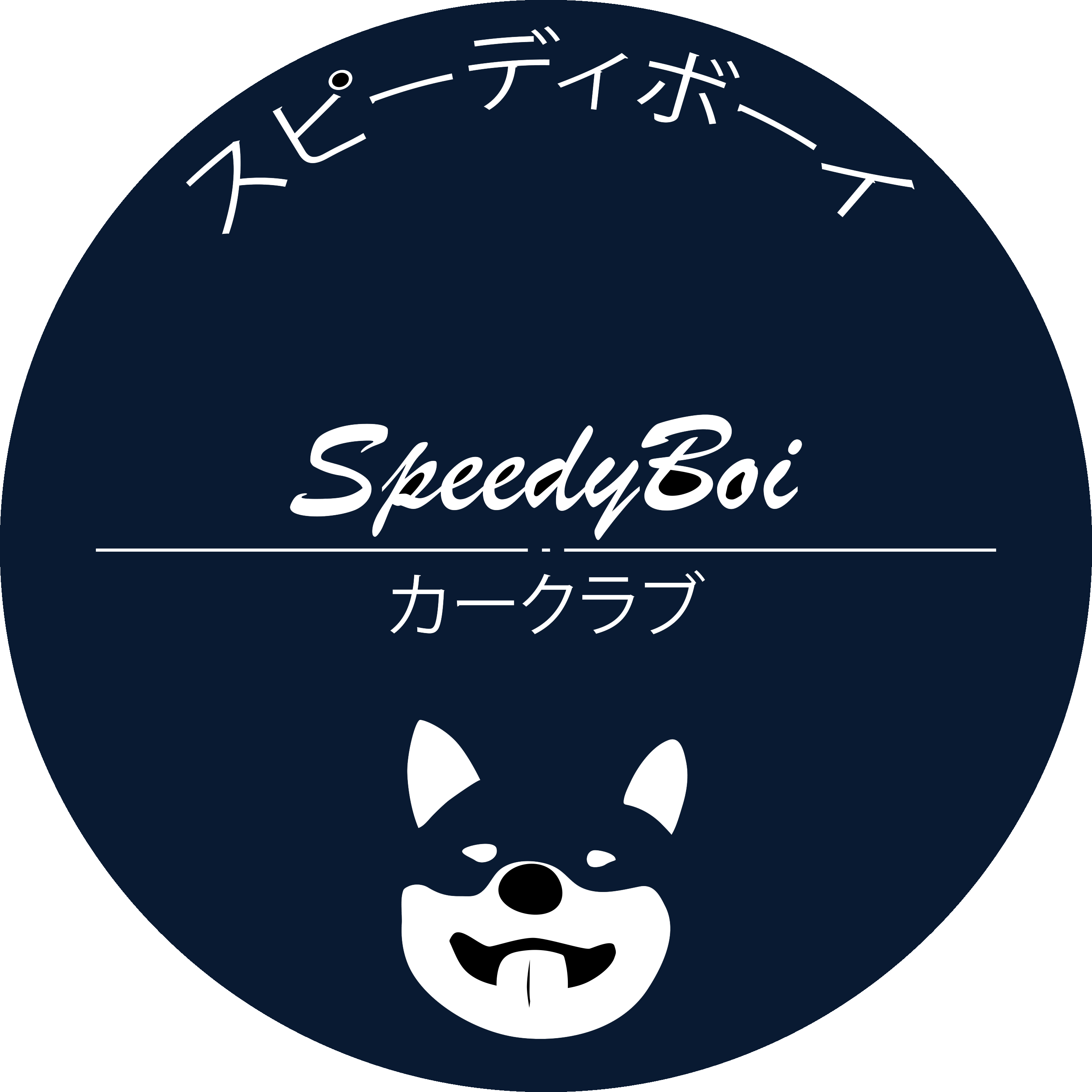 Speedyboi Club circle logo
